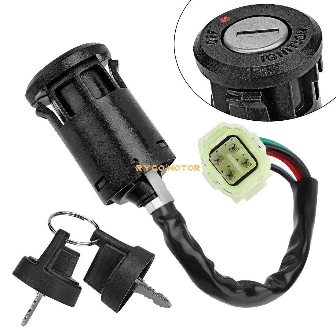 2 Position Ignition Switch for Kawasaki KFX50 KFX90 (2007–2023) #27005-Y002