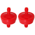 2X Inline Fuel Filters for Case/International Harvester (Replaces 7111296)