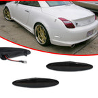 2X Smoked LED Bumper Side Marker Lights for Lexus SC430 (2002–2010)