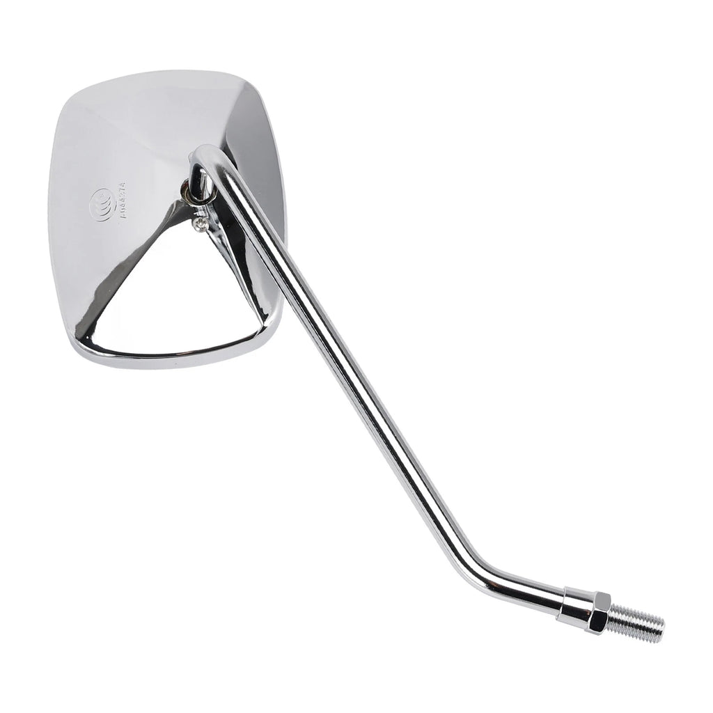 Set of 2 Chrome 10mm Rearview Mirrors for Piaggio Beverly 125 250 (2004–2008)