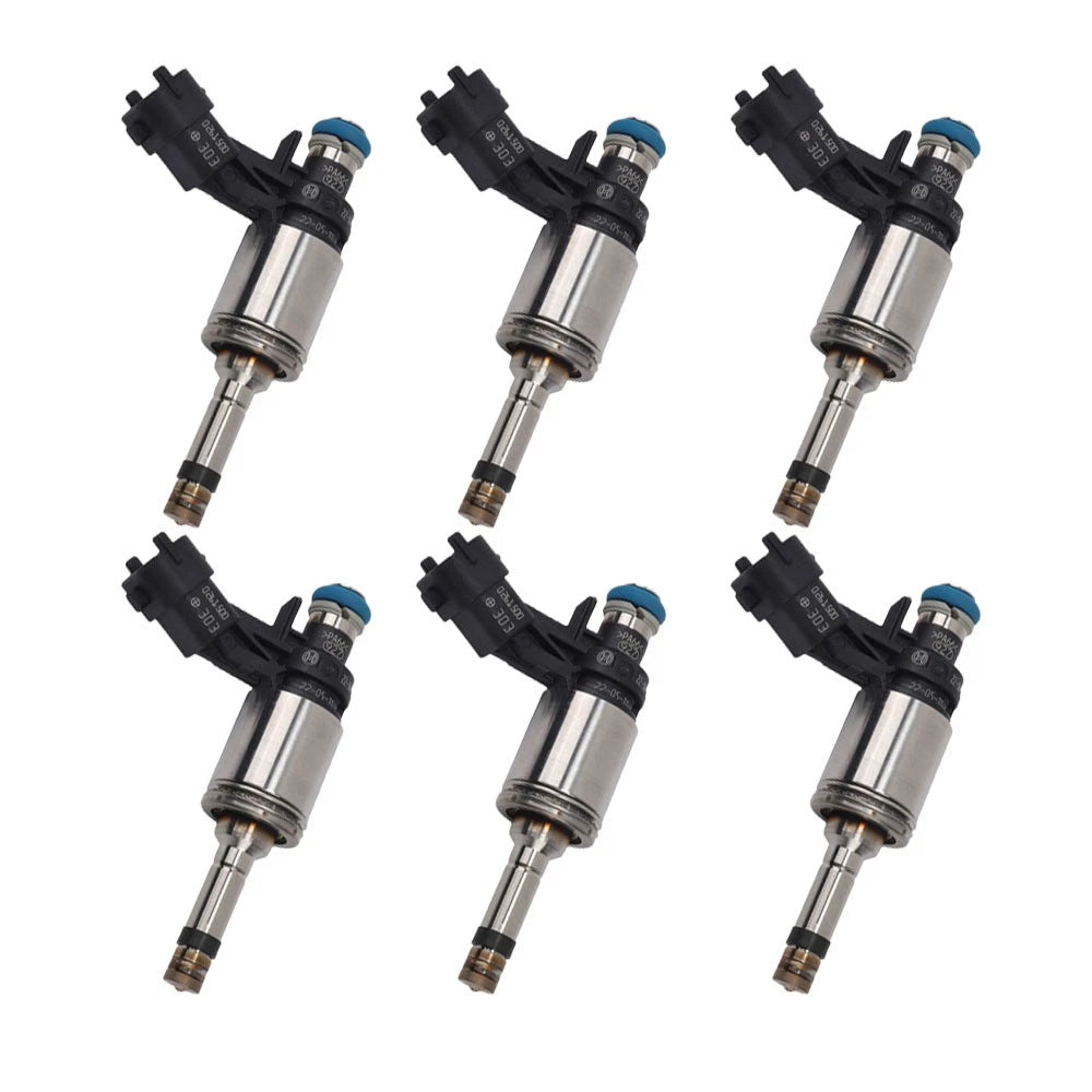 6x Fuel Injectors for Chevrolet Traverse Buick Enclave GMC Acadia (2009–2017)