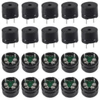 20 Piece 12085 Piezo Buzzer Set for Safety Alarms and Appliance Electronics