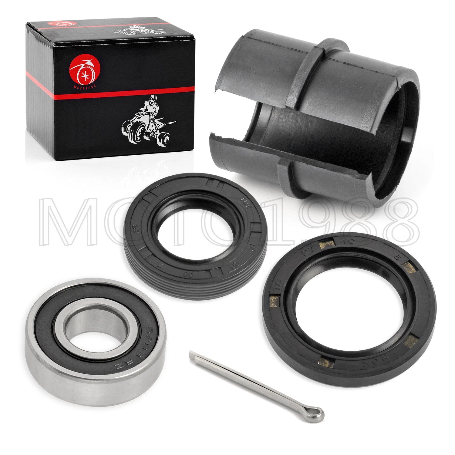 Steering Stem Bushing Seal Bearing Kit for Honda FourTrax 250 (1985–2006)