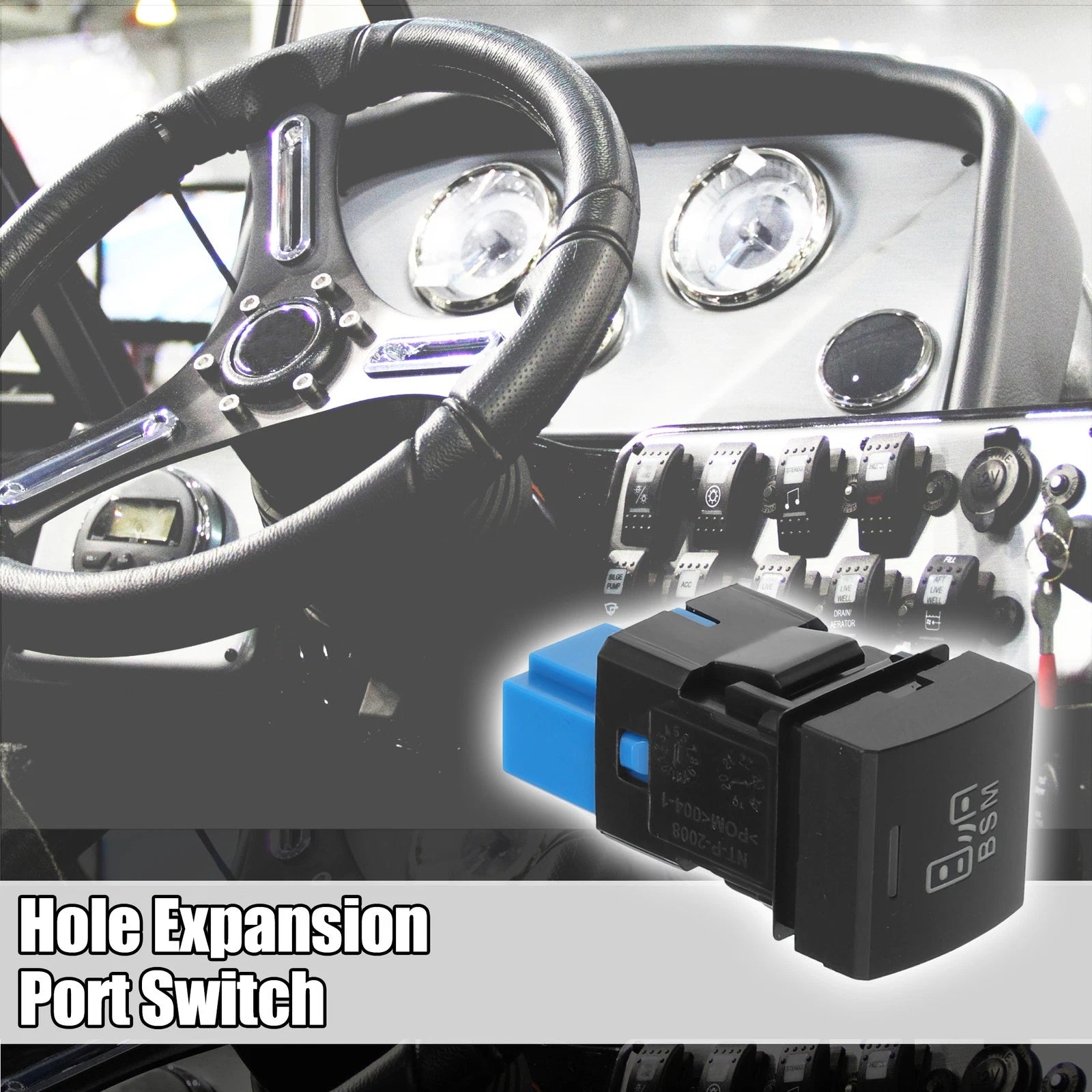 1 Pcs Blind Spot Switch with Wire for Toyota 