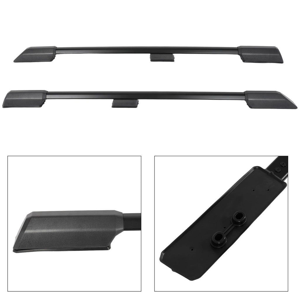 2X Roof Rail for Toyota Land Cruiser (2024–2025) - Lockable Roof Rack