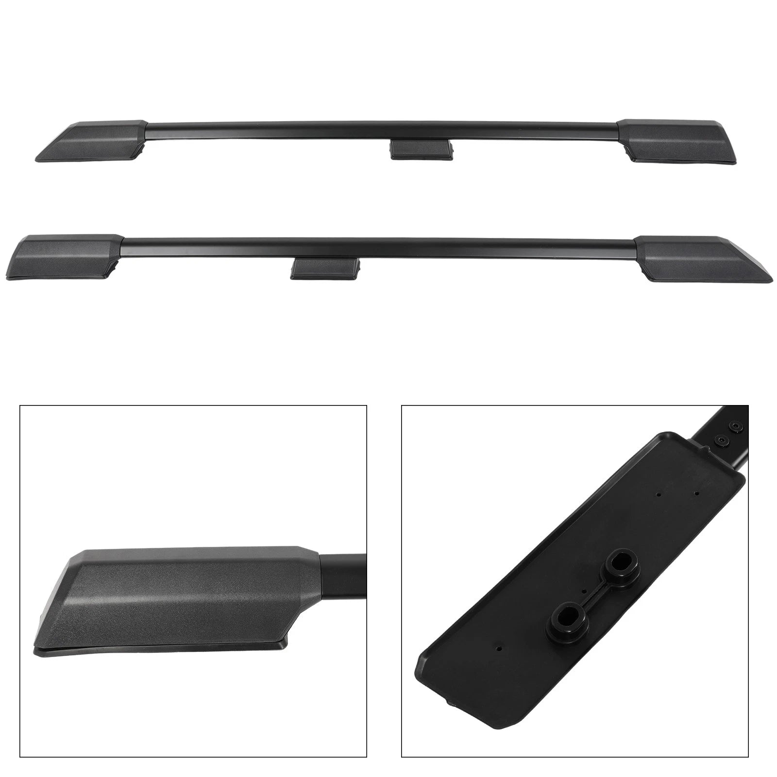 2X Roof Rail for Toyota Land Cruiser (2024–2025) - Lockable Roof Rack