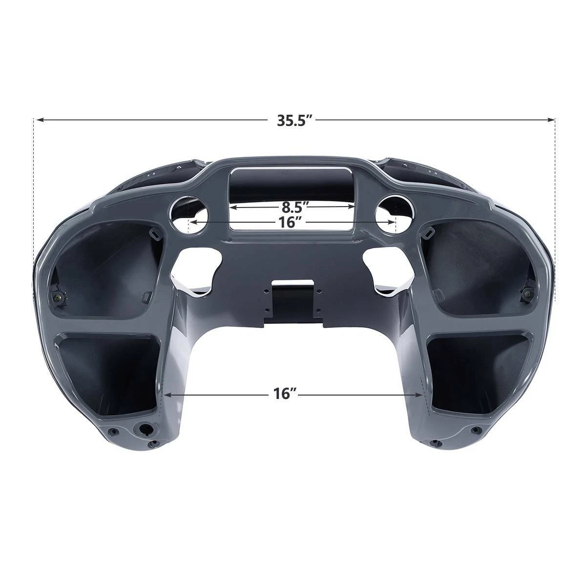 Inner Outer Fairing for Harley Touring Road Glide FLTR (2015–2023) Gunship Gray