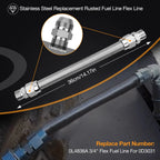 Gas Fuel Line Supply Flex Hose for Generac Generators