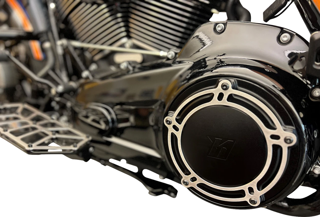 KODLIN USA Derby Cover for Harley M8 Touring (2017–2023) - Black - NXL K25409