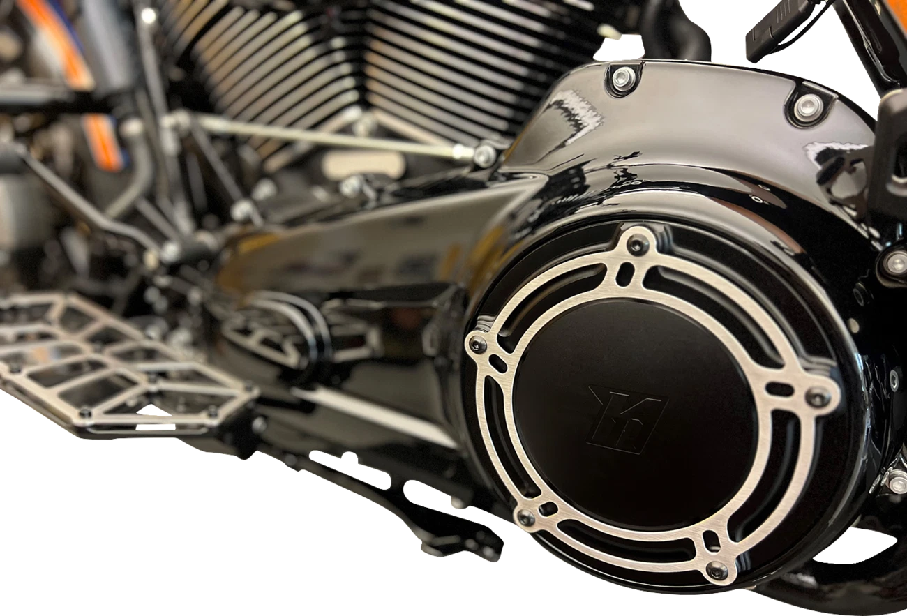 KODLIN USA Derby Cover for Harley M8 Touring (2017–2023) - Black - NXL K25409
