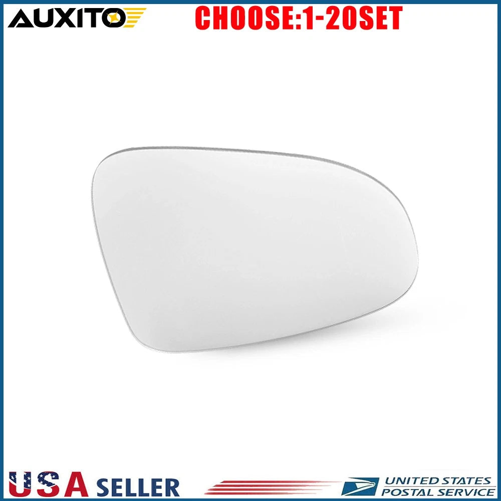 Heated Mirror Glass for Volkswagen Golf TDI (2010–2014) Right Passenger 1-5X