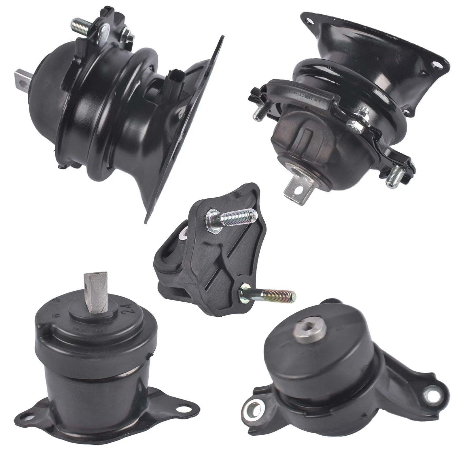 Set of 5 Engine Motor & Transmission Mounts for Honda Accord (2008–2012)