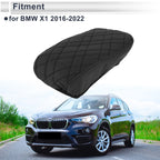 Center Console Cover for BMW X1 (2016–2022) Black 1 Pc