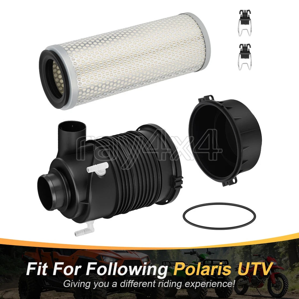 Air Box Cover w/ Air Intake Filter Kit for Polaris Ranger 500 (2007–2013)