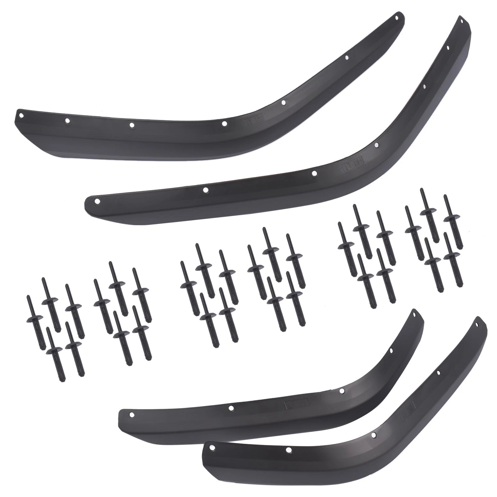 Set of 4 Fender Extenders for Jeep Wrangler JL JLU (2018–2024)