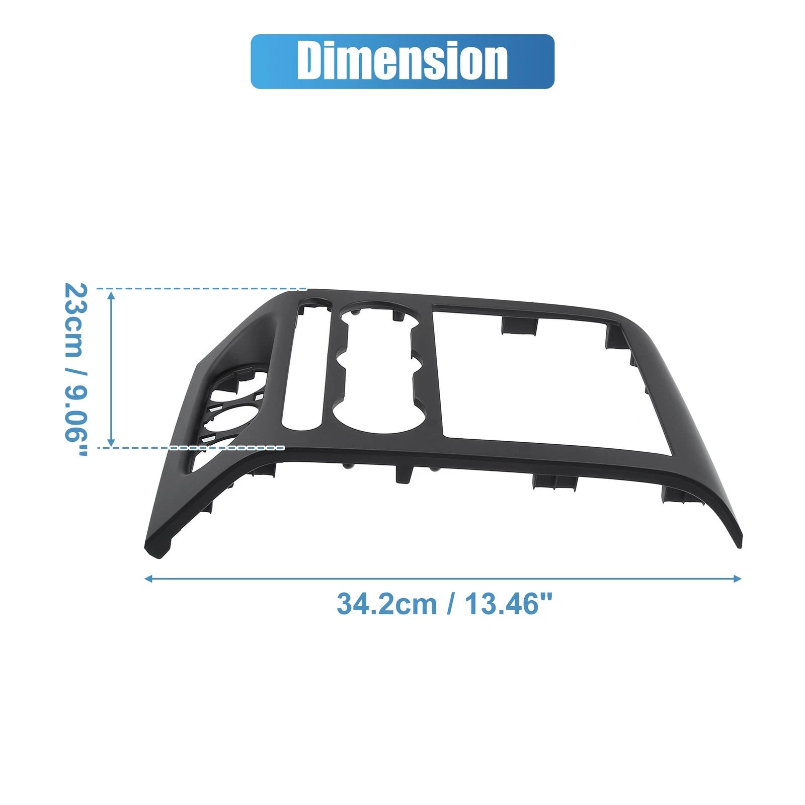 Dash Radio Bezel Center Trim Panel Cover for Ford F-150 (2004–2008)