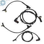 Set of 4 ABS Wheel Speed Sensors for Mercedes-Benz ML350 R350 (2006–2011)
