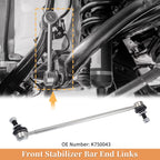 2X Front Stabiliser Sway Bar Link for Toyota RAV4, Lexus NX200t (No.K750043)