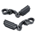 1-1/4" Short Angled Highway Bar Footpeg Mount for Harley Touring