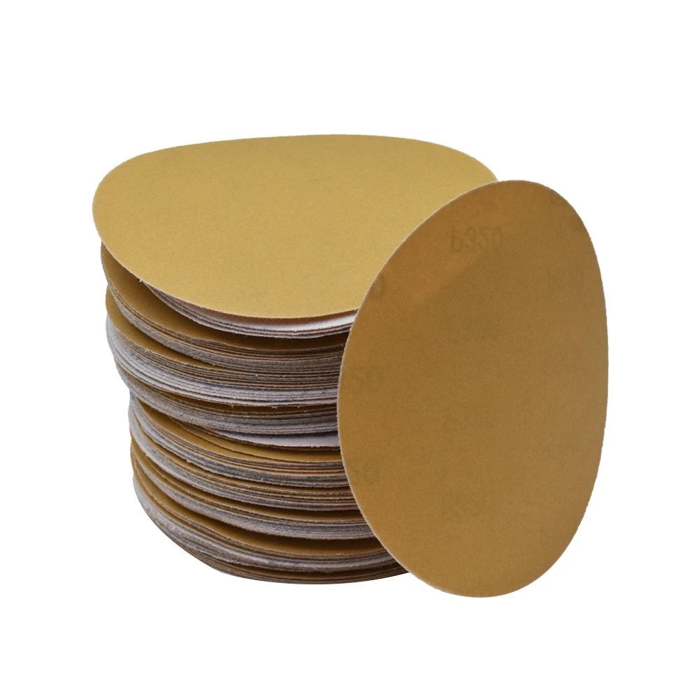 Set of 100 Hook and Loop Sanding Discs for Various Models (5 Inch, 240 Grit)