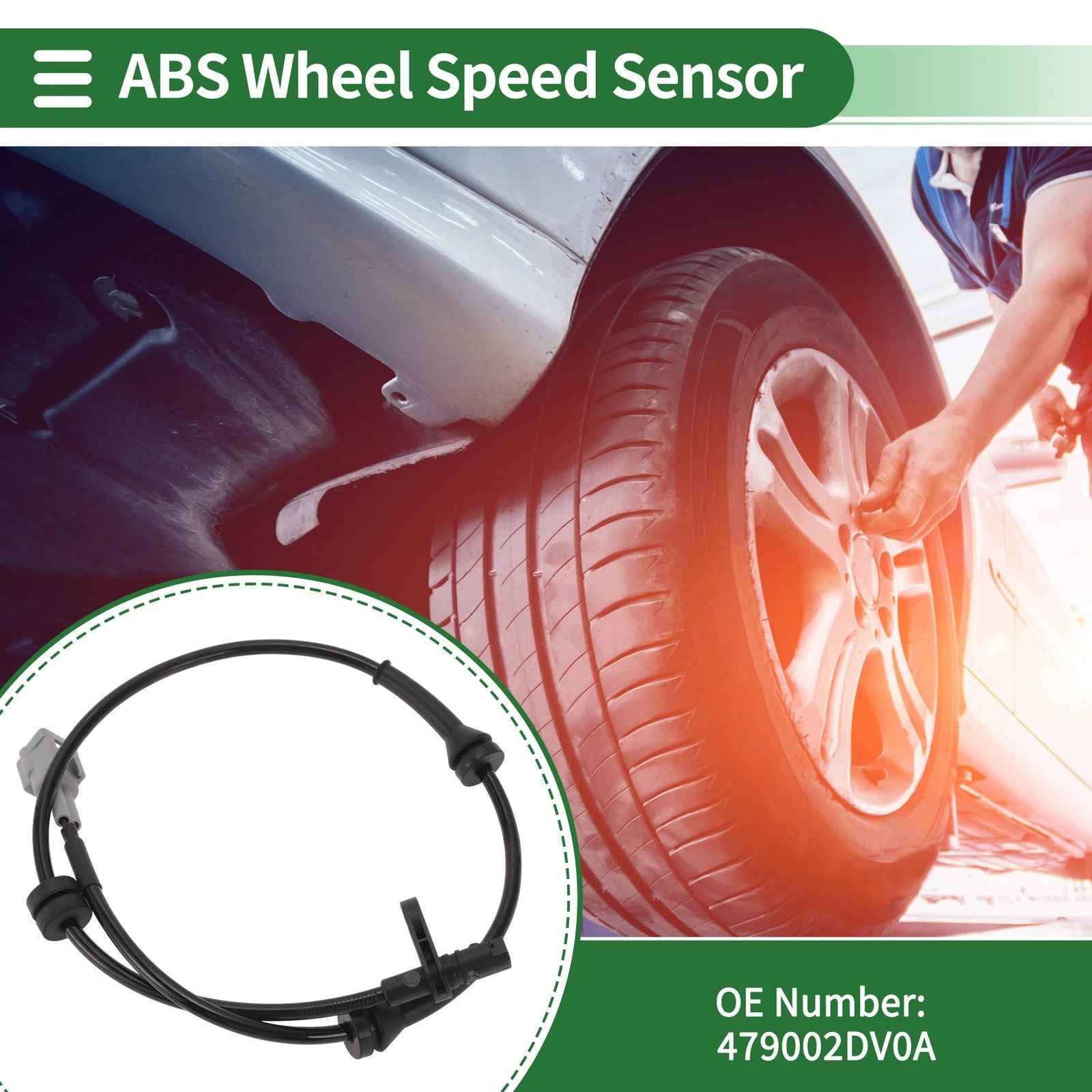 ABS Wheel Speed Sensor No. 479002DV0A for Nissan Livina (2010)