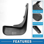 Set of 2 Front & Rear Mud Flap Splash Guards for Nissan NV200 (2010–2022)