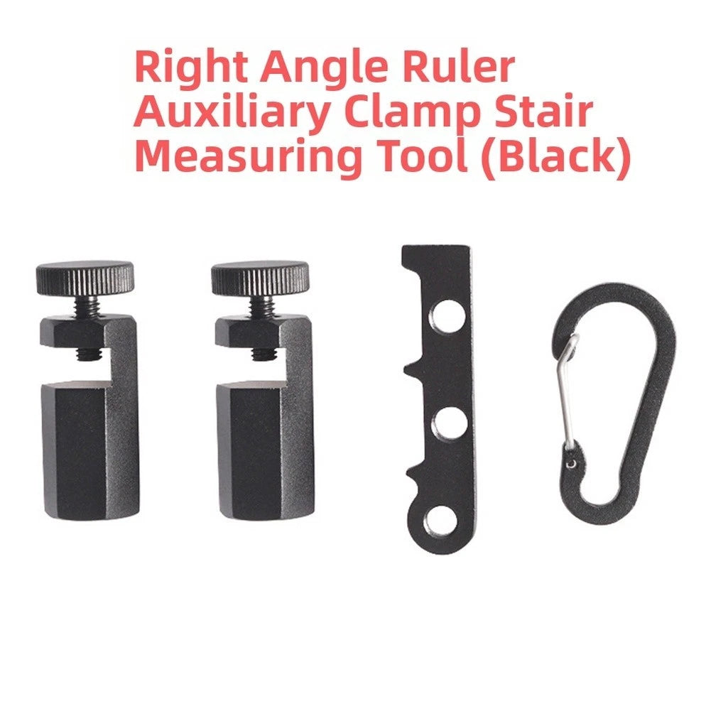 Aluminum Framing Rafter Gauge for Carabiner (1/2 in Graduation Marks)