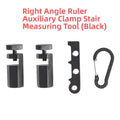 Aluminum Framing Rafter Gauge for Carabiner (1/2 in Graduation Marks)