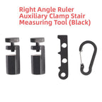 Aluminum Framing Rafter Gauge for Carabiner (1/2 in Graduation Marks)