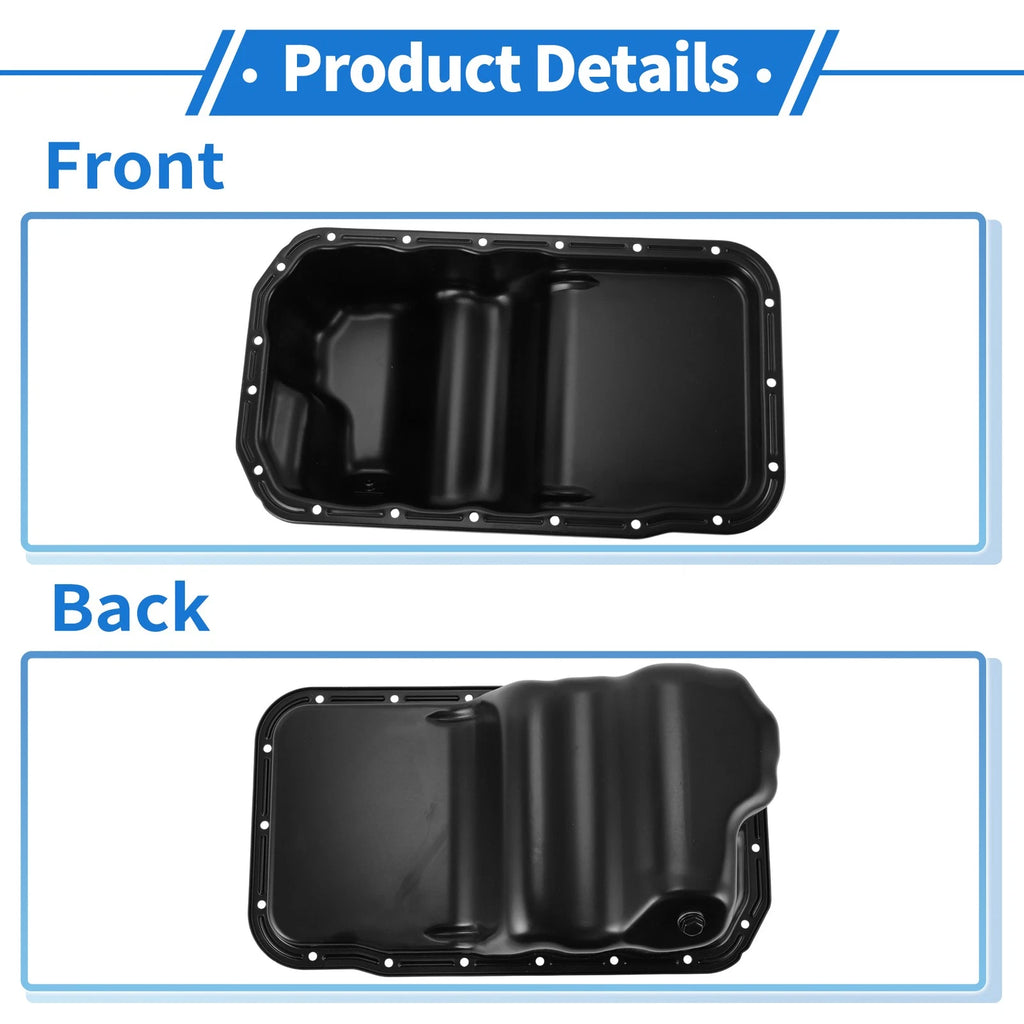 1Pc Engine Oil Pan No.1210165021 for Toyota Pickup (1989–1995) V6 3.0
