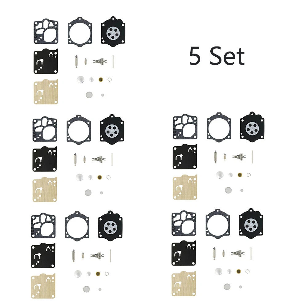 Set of 5 Carburetor Gasket Repair Kit K15-WJ for Stihl MS660 MS650 (N/A)