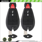 2 Keyless Entry Remote Fob for Chrysler Town and Country (2010–2013)