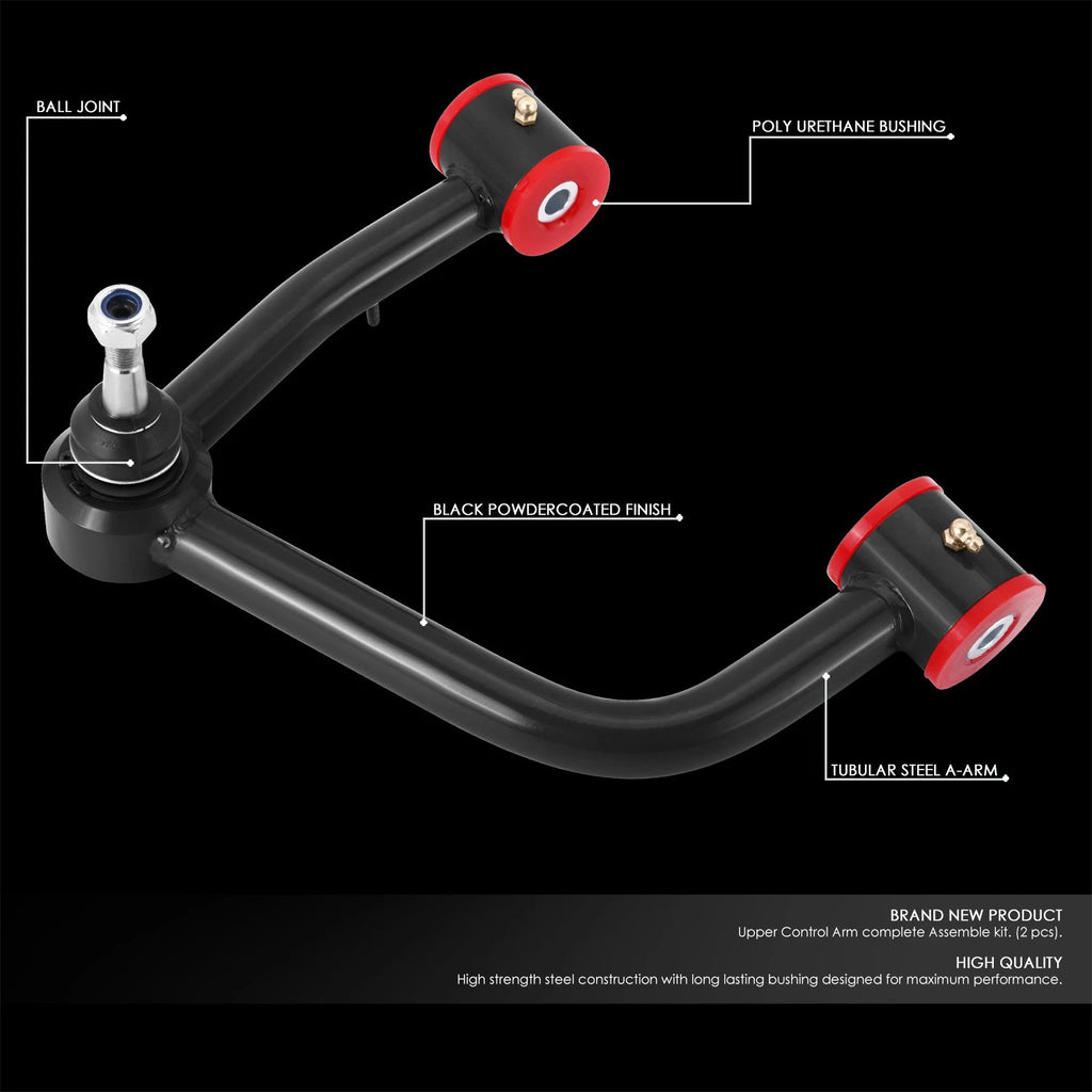 Set of 2 Front Upper Control Arms for Cadillac Escalade, Chevy Silverado, Tahoe (2019–2024)