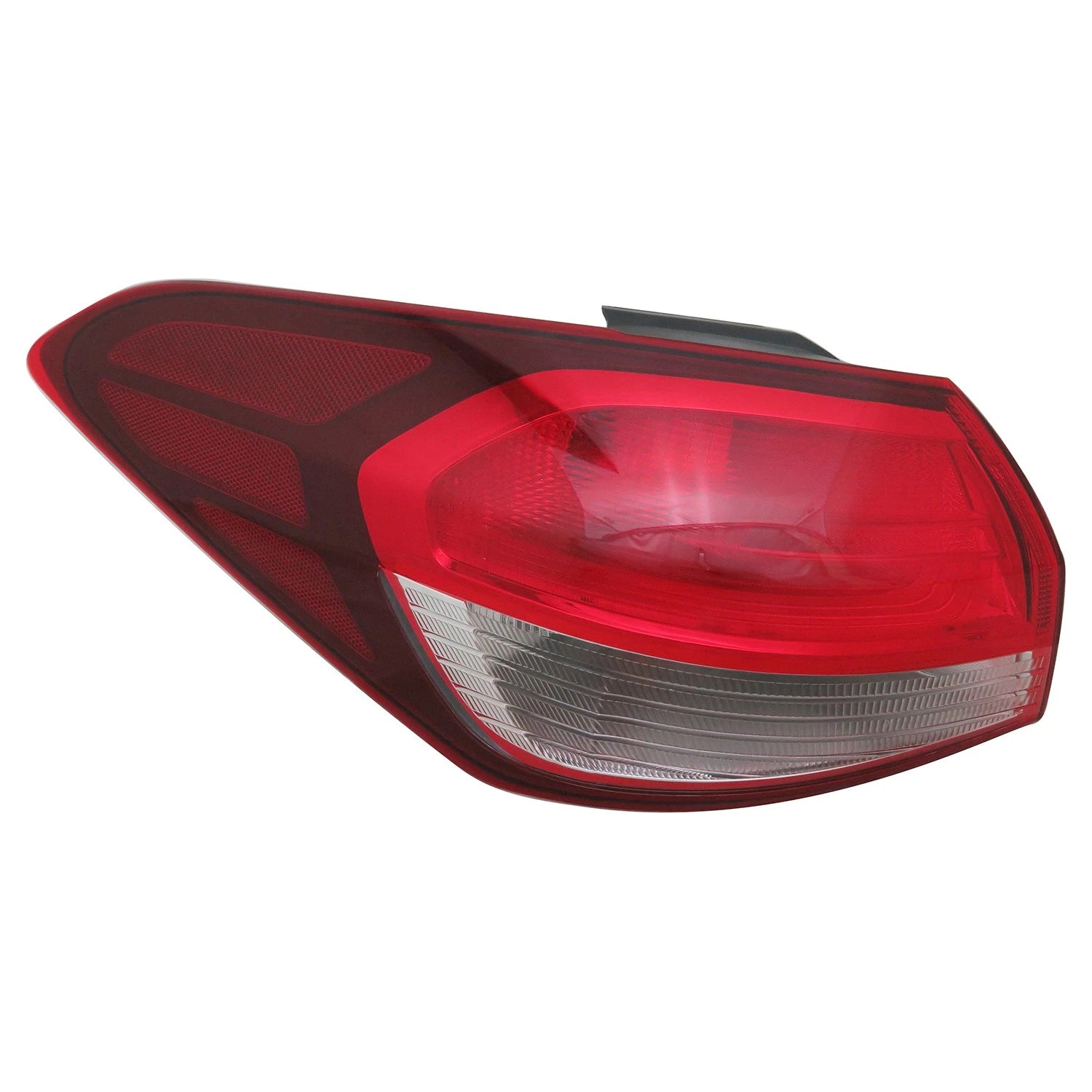 Replacement Driver Side Halogen Outer Tail Light Assembly for 2017-18 Kia Forte