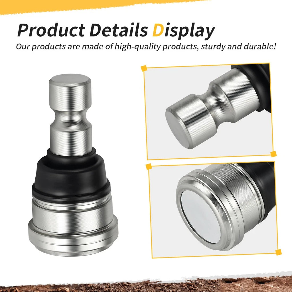 Set of 4 Upper & Lower Ball Joints for Polaris RZR XP 900 1000 Trail General 7081991