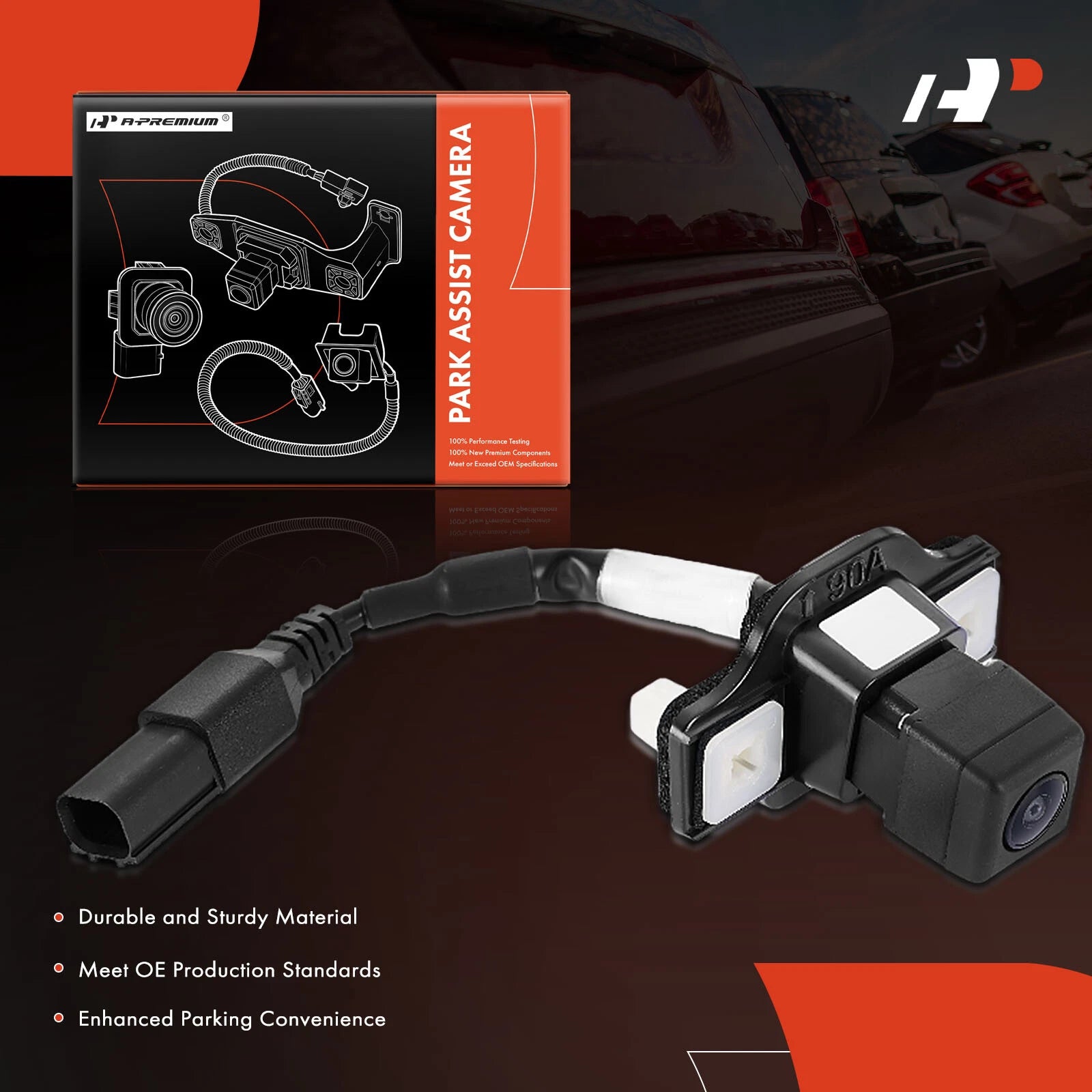 Rear View Backup Park Assist Camera for Toyota Prius AWD-e (2016-2019)