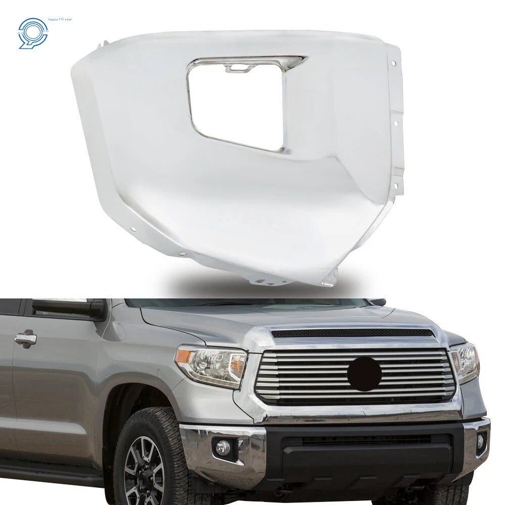 Front Bumper End Cap Chrome for Toyota Tundra (2014–2021)