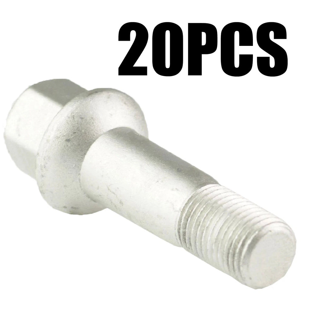 Set of 20 Wheel Lug Bolts Nuts for Mercedes W220 W204 W164 W251 (2000–2010)