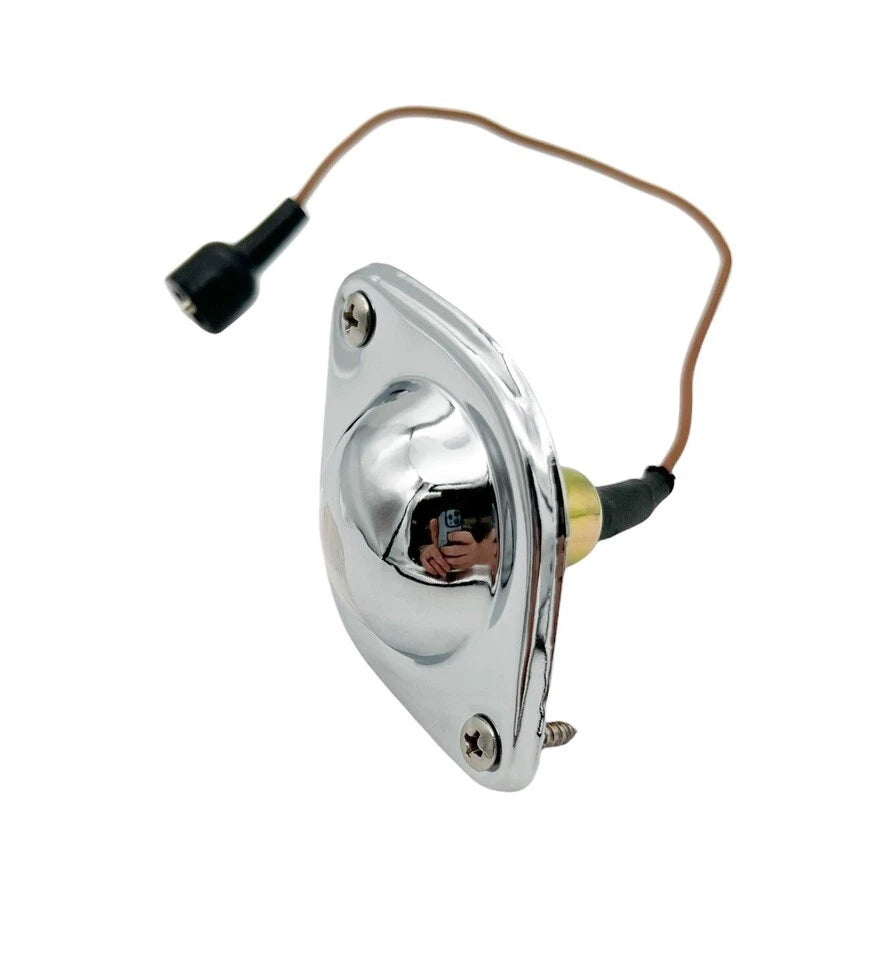 License Plate Light Assembly Replacement for Universal Hot Rod (Chrome) (2000–2020)