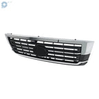 Chrome & Gloss Black Front Bumper Upper Grille for Toyota Sequoia (2018–2022)