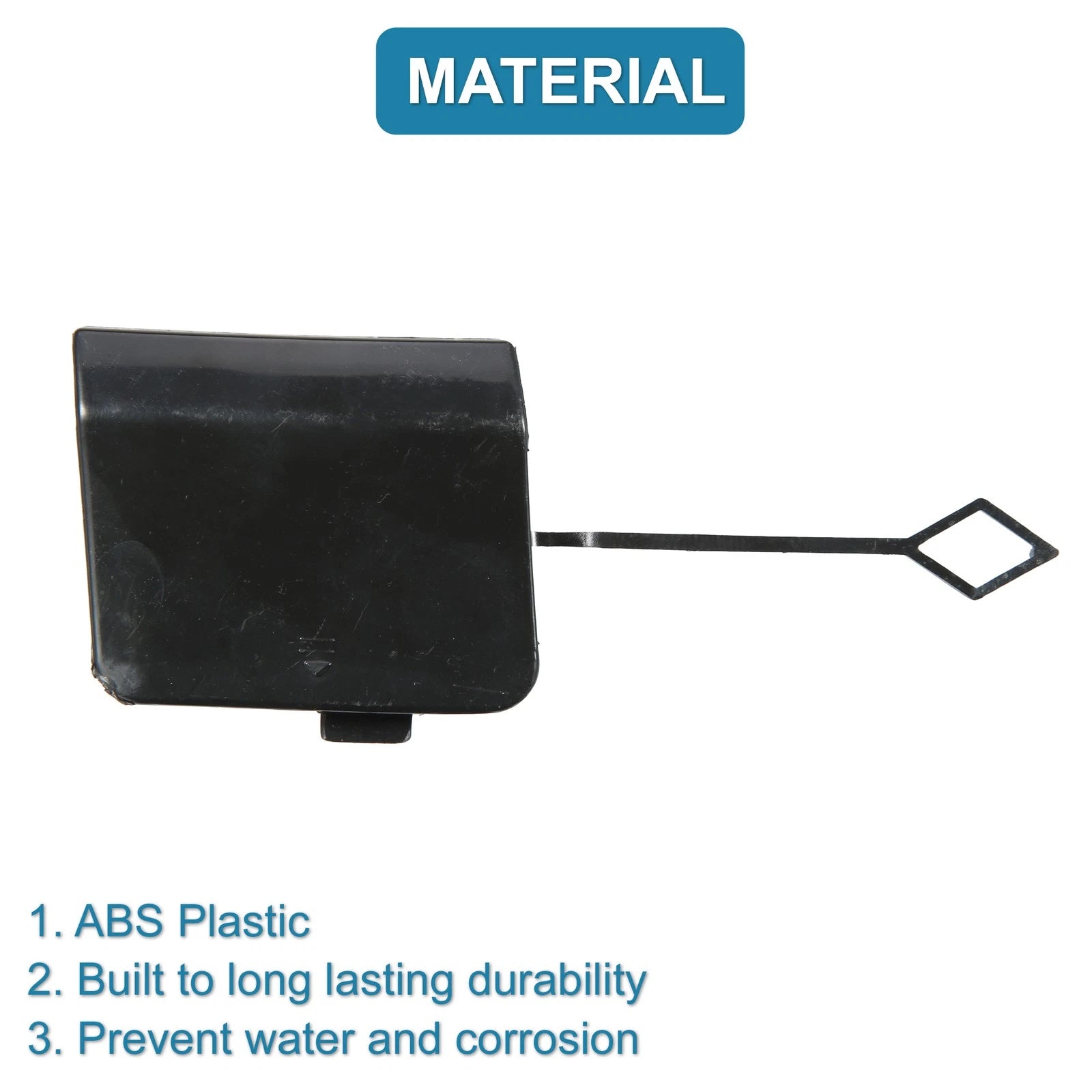 Tow Hook Cover for Mercedes E Class Sedan (2017–2023) 2128850726 Black