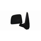 Replacement Black Textured Passenger Side Manual Door Mirror (See Fitment Chart)