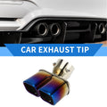 Dual Exhaust Tip for Toyota Land Cruiser Prado (Burnt Blue)