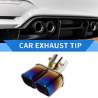 Dual Exhaust Tip for Toyota Land Cruiser Prado (Burnt Blue)