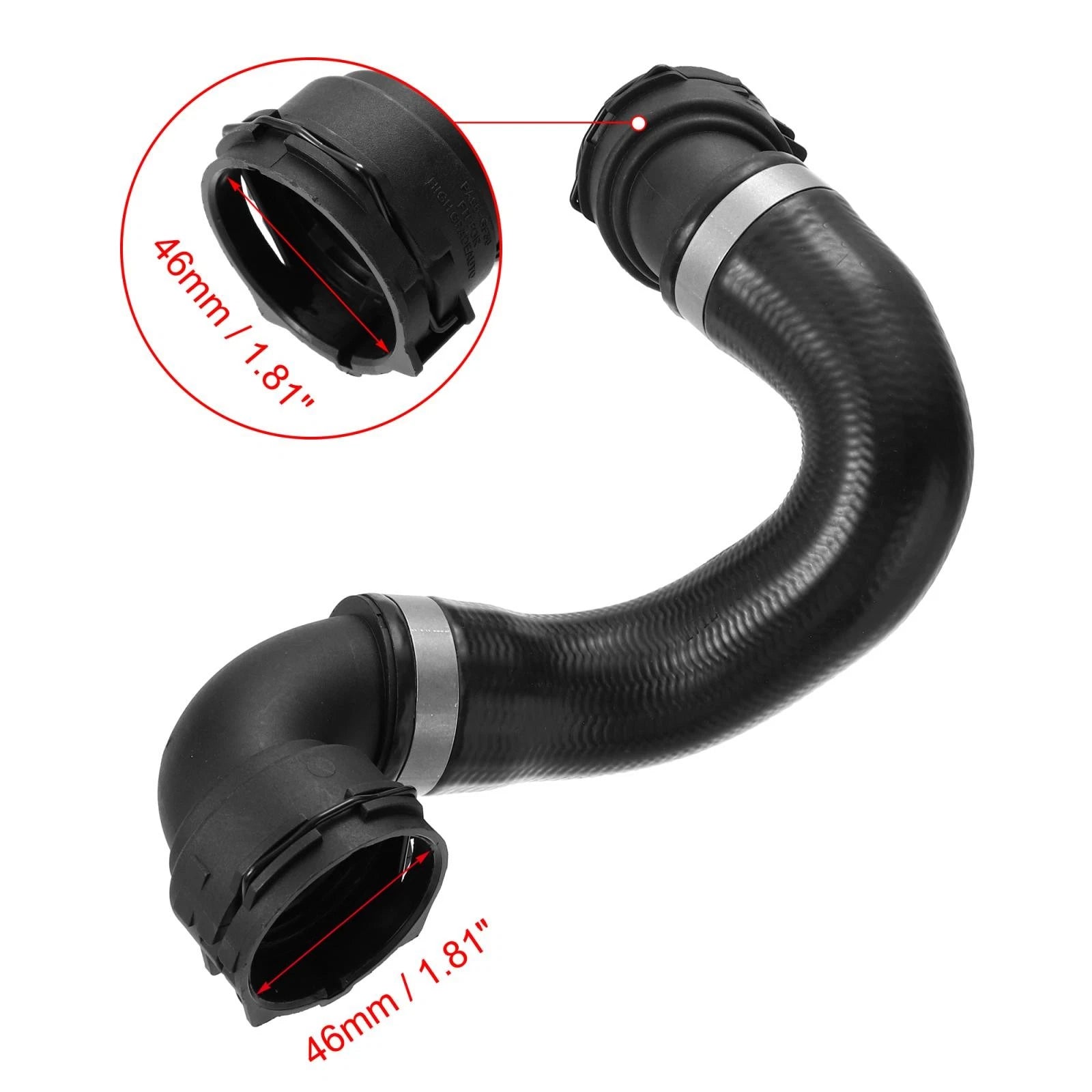 Crankcase Vent Hose for BMW 328i (2007–2013) 17127564478
