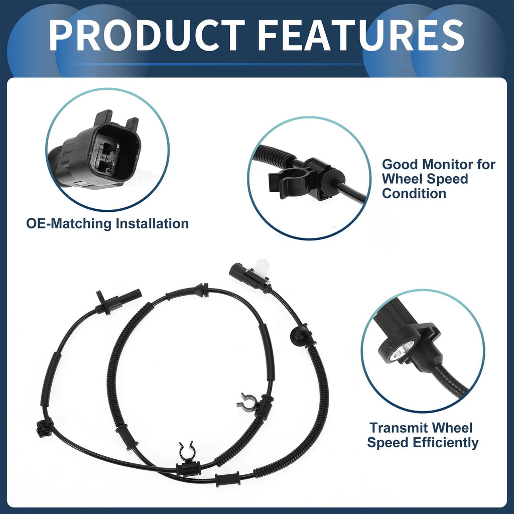 ABS Wheel Speed Sensor No.BL3Z2C190D for Ford F-150 (2011–2014) Rear Left