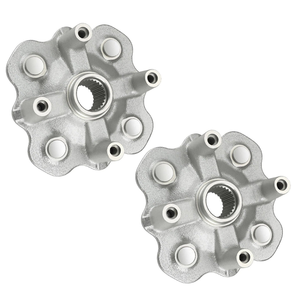 Pair Front Wheel Hub for Yamaha Grizzly YFM350/YFM400/YFM450 (2007–2014)