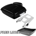 Chopped Trunk Pad Mount Rack for Harley Road Glide King (2014–2023)