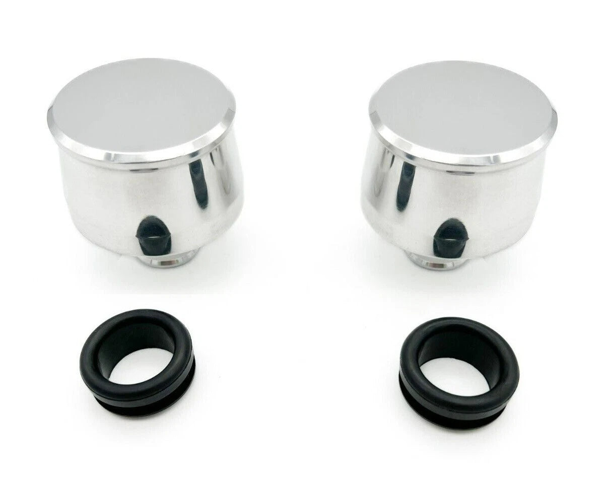 Billet Aluminum Valve Cover Breathers Kit for SBC BBC SBF (1960–2024)
