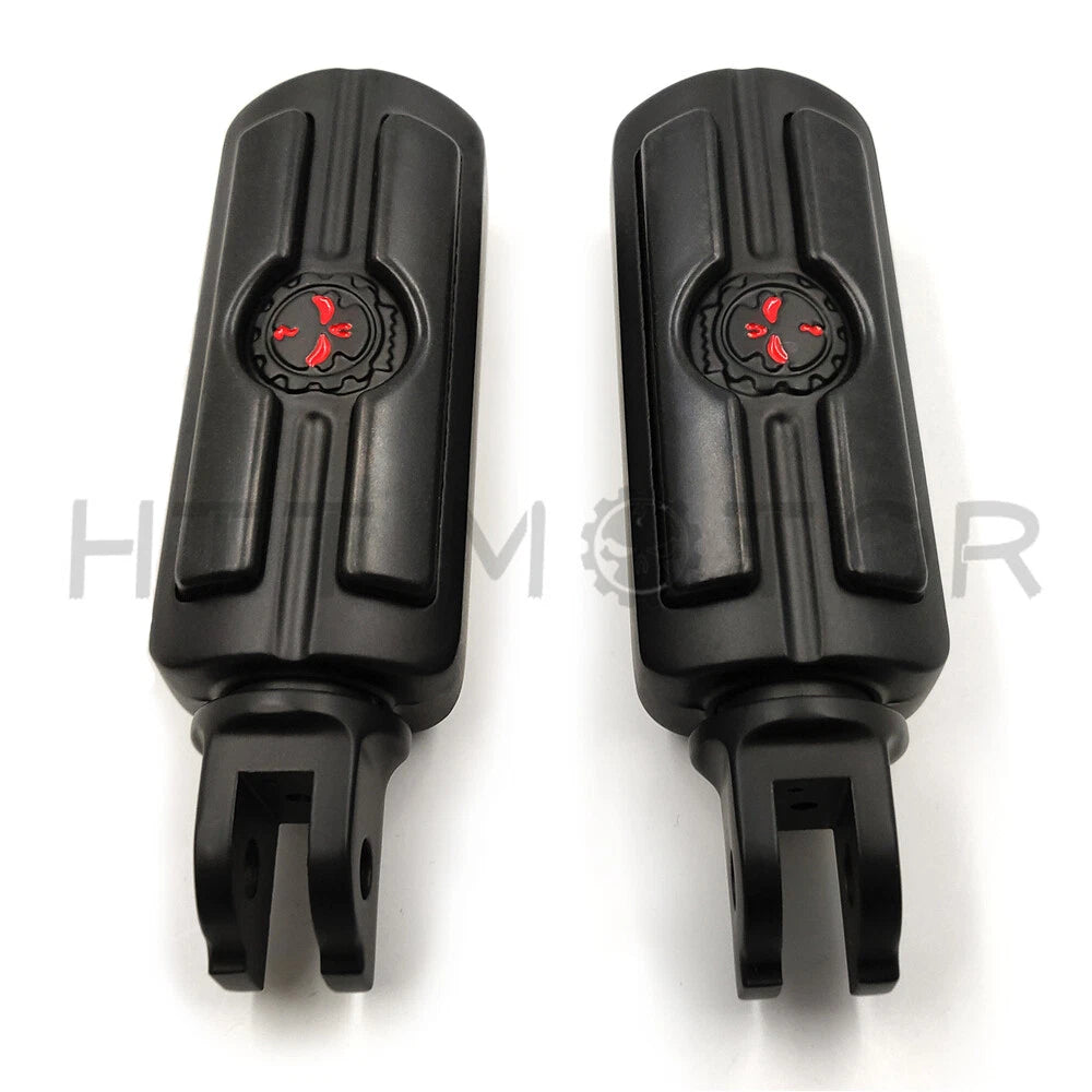 Black Gear Skull Footpeg for Harley Breakout FXBR / FXBRS (2018–2019)